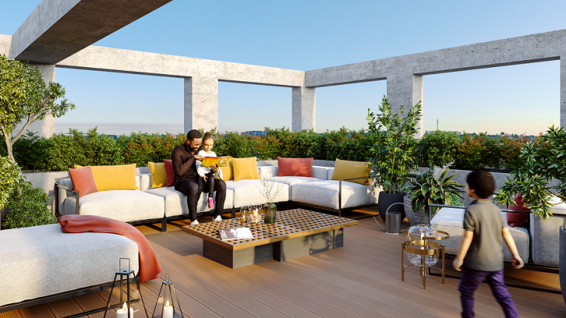 LES HALLES Appartement  3 pièce(s) 64.80 m2
