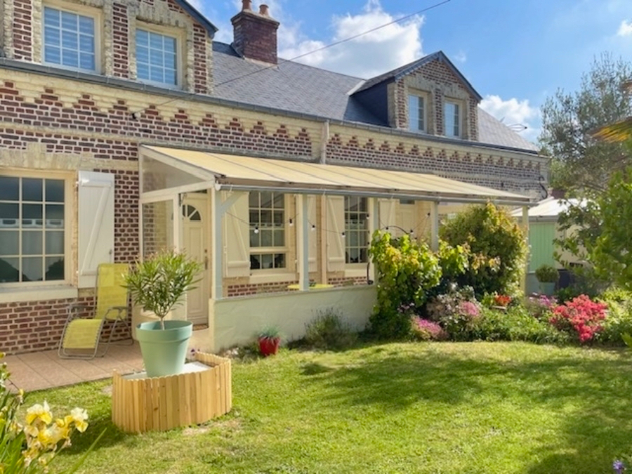 OCTEVILLE SUR MER MAISON  F5 AVEC JARDIN