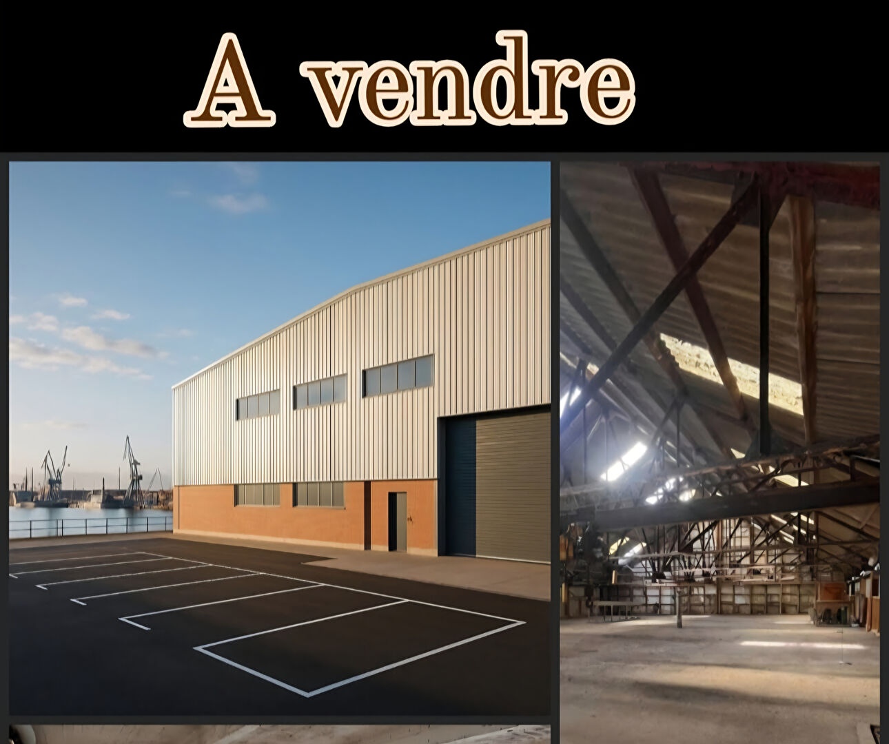 Ensemble immobilier de grande surface (1300 m²)